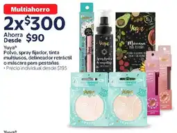 Walmart Yuya polvo, spray fijador, tinta multiusos, delineador retráctil o máscara para pestañas oferta