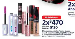 Walmart Máscara de pestañas falsies surreal oferta