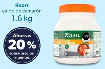 Sam's Club Knorr caldo de camarón oferta