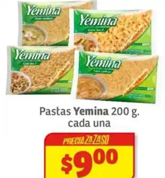 Soriana Híper Yemina pastas oferta