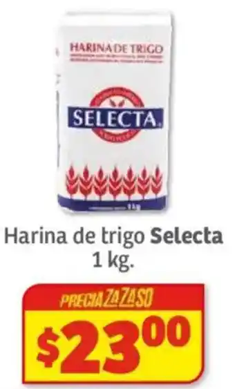 Soriana Híper Selecta harina de trigo oferta