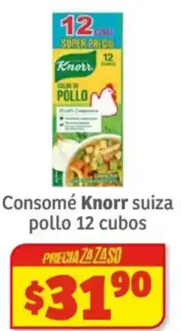 Soriana Híper Knorr consomé suiza pollo oferta