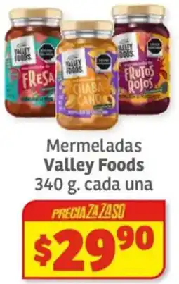 Soriana Híper Valley foods mermeladas oferta