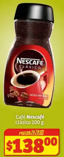 Soriana Híper Café nescafé clásico oferta