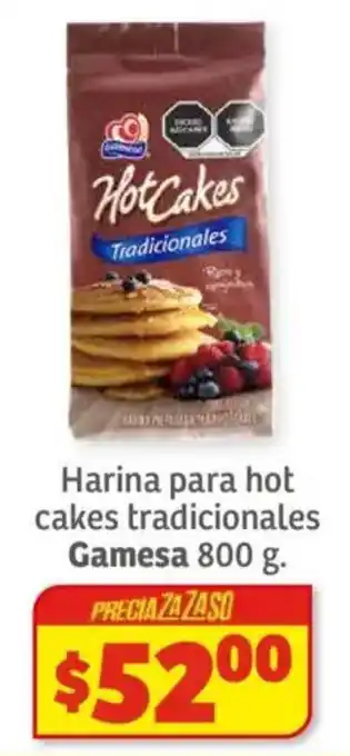 Soriana Híper Gamesa harina para hot cakes tradicionales oferta