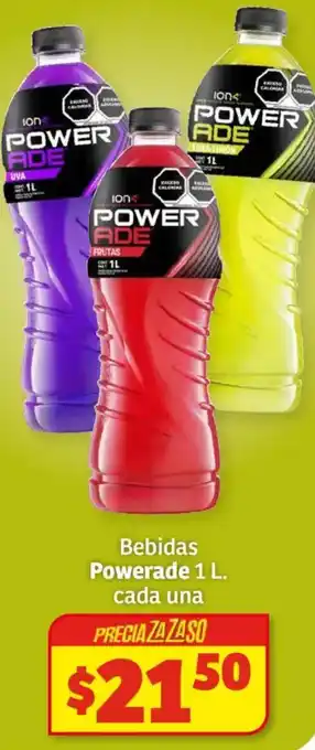 Soriana Híper Powerade bebidas oferta