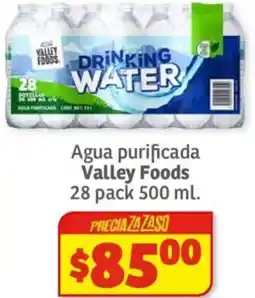 Soriana Híper Valley Foods Agua purificada oferta