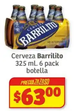 Soriana Híper Barrilito Cerveza oferta