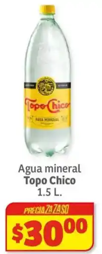 Soriana Híper Topo chico agua mineral oferta