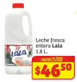 Soriana Híper Lala leche fresca entera oferta