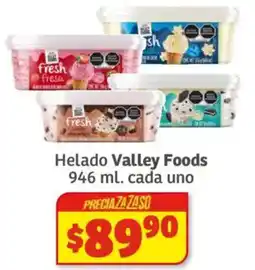 Soriana Híper Valley foods helado oferta