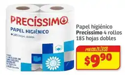 Soriana Híper Precíssimo papel higiénico oferta