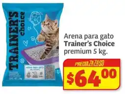 Soriana Híper Trainer's choice arena para gato premium oferta