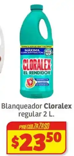 Soriana Híper Cloralex blanqueador regular oferta