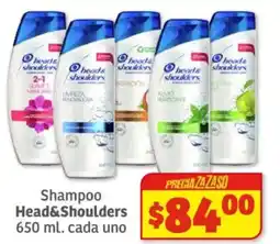 Soriana Híper Head&Shoulders shampoo oferta