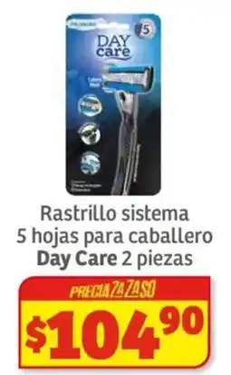 Soriana Híper Day care rastrillo sistema 5 hojas para caballero oferta