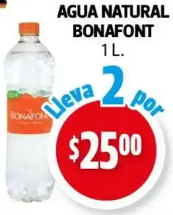 Farmacias Guadalajara Agua natural bonafont oferta