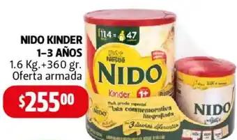 Farmacias Guadalajara Nido kinder 1-3 años oferta