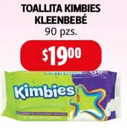 Farmacias Guadalajara Kleenbebé kimbies toallita oferta