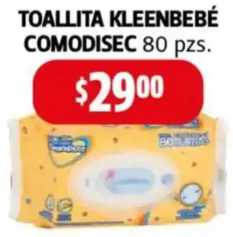 Farmacias Guadalajara Kleenbebé toallita comodisec oferta