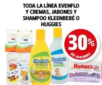 Farmacias Guadalajara Kleenbebé o huggies toda la línea evenflo y cremas, jabones y shampoo oferta