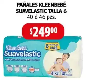 Farmacias Guadalajara Kleenbebé suavelastic pañales oferta