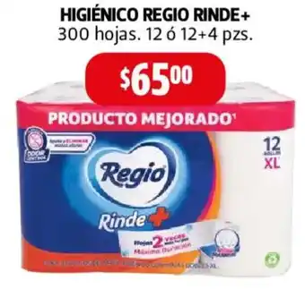 Farmacias Guadalajara Higiénico regio rinde+ oferta