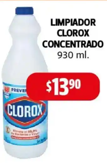 Farmacias Guadalajara Clorox limpiador concentrado oferta