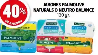 Farmacias Guadalajara Jabones palmolive naturals o neutro balance oferta