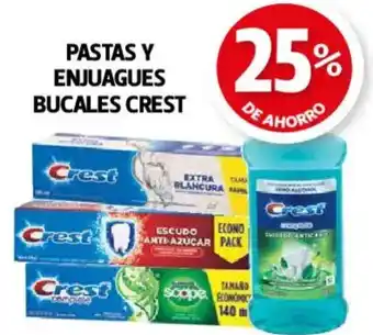 Farmacias Guadalajara Pastas y enjuagues bucales crest oferta