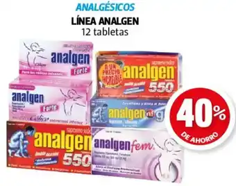 Farmacias Guadalajara Analgésicos línea analgen oferta