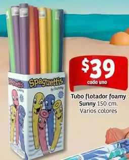 Soriana Mercado Tubo flotador foamy Sunny oferta