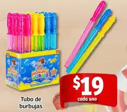 Soriana Mercado Tubo de burbujas oferta