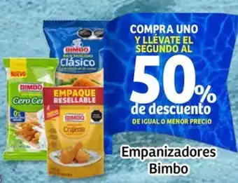 Soriana Mercado Bimbo empanizadores oferta