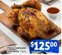 Soriana Mercado Pollo rostizado cuaresma oferta