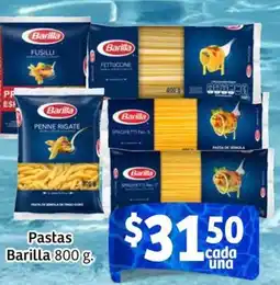 Soriana Mercado Barilla pastas oferta