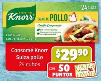 Soriana Mercado Knorr consomé suiza pollo oferta