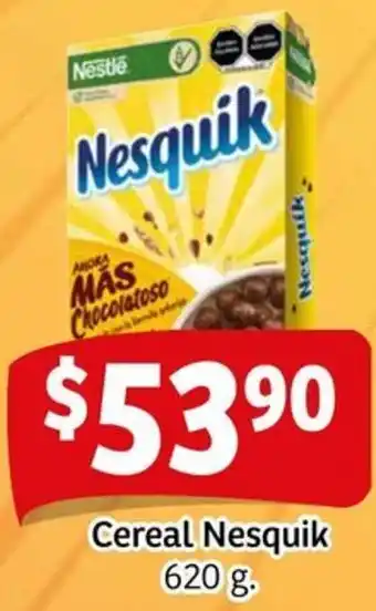 Soriana Mercado Nesquik cereal oferta