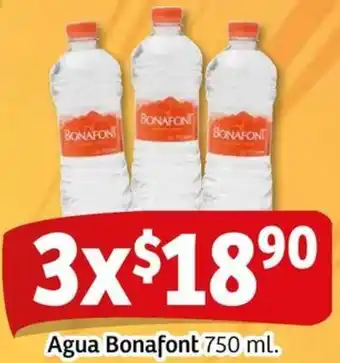 Soriana Mercado Bonafont agua oferta