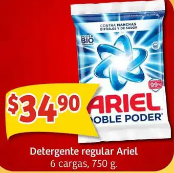 Soriana Mercado Ariel detergente regular oferta