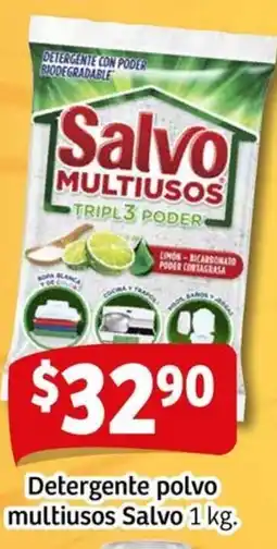 Soriana Mercado Salvo detergente polvo multiusos oferta