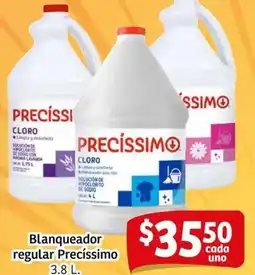 Soriana Mercado Precíssimo blanqueador regular oferta