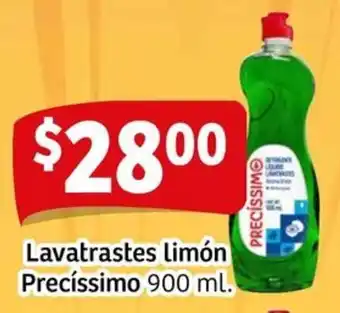 Soriana Mercado Precíssimo lavatrastes limón oferta