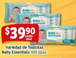 Soriana Mercado Baby essentials variedad de toallitas oferta