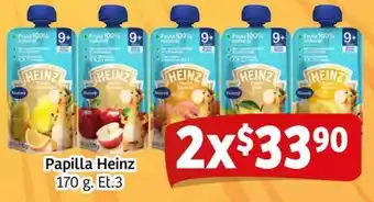 Soriana Mercado Heinz papilla oferta