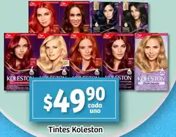 Soriana Mercado Koleston tintes oferta