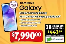 Soriana Mercado Samsung galaxy celular oferta