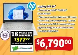 Soriana Mercado Hp laptop 14" oferta