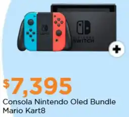 Chedraui Consola nintendo oled bundle mario kart8 oferta