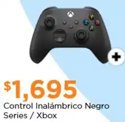 Chedraui Control inalámbrico negro series / xbox oferta